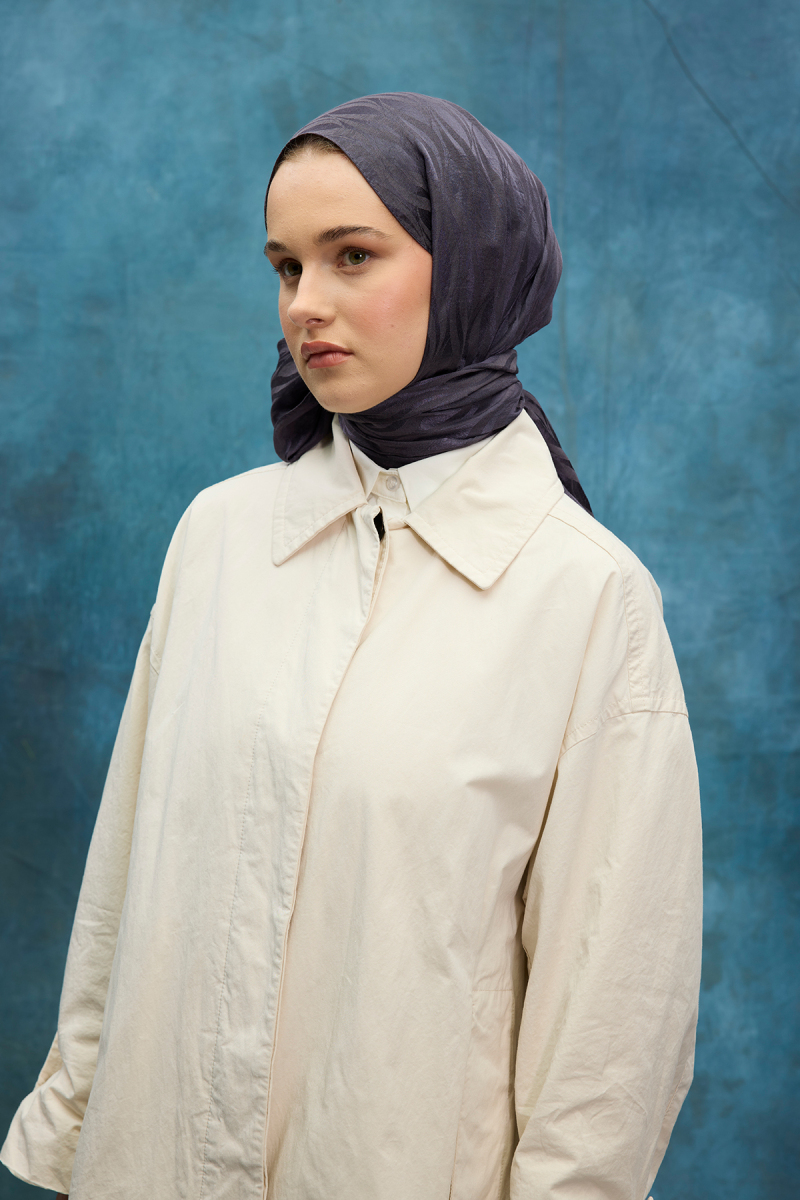 Su yolu italyan jakar - Gri Lila