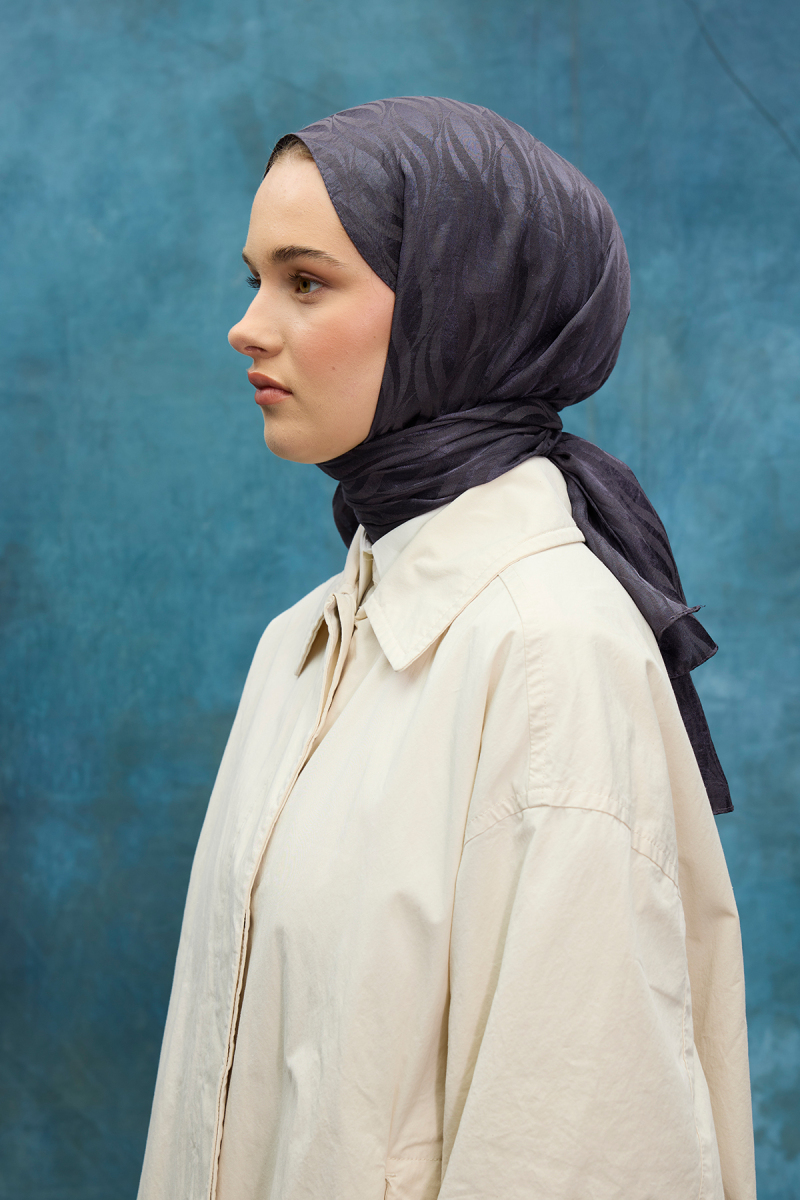 Su yolu italyan jakar - Gri Lila