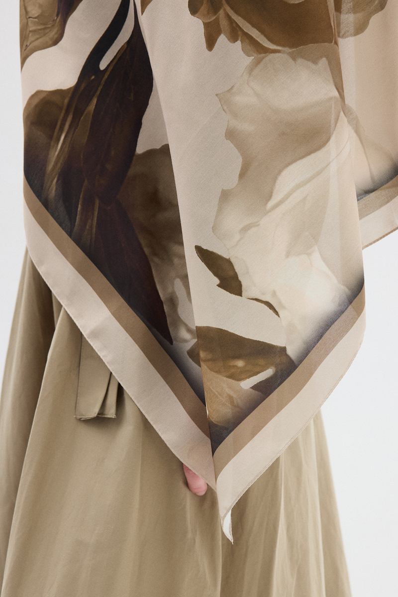 Lotus Soft Şal - Bej