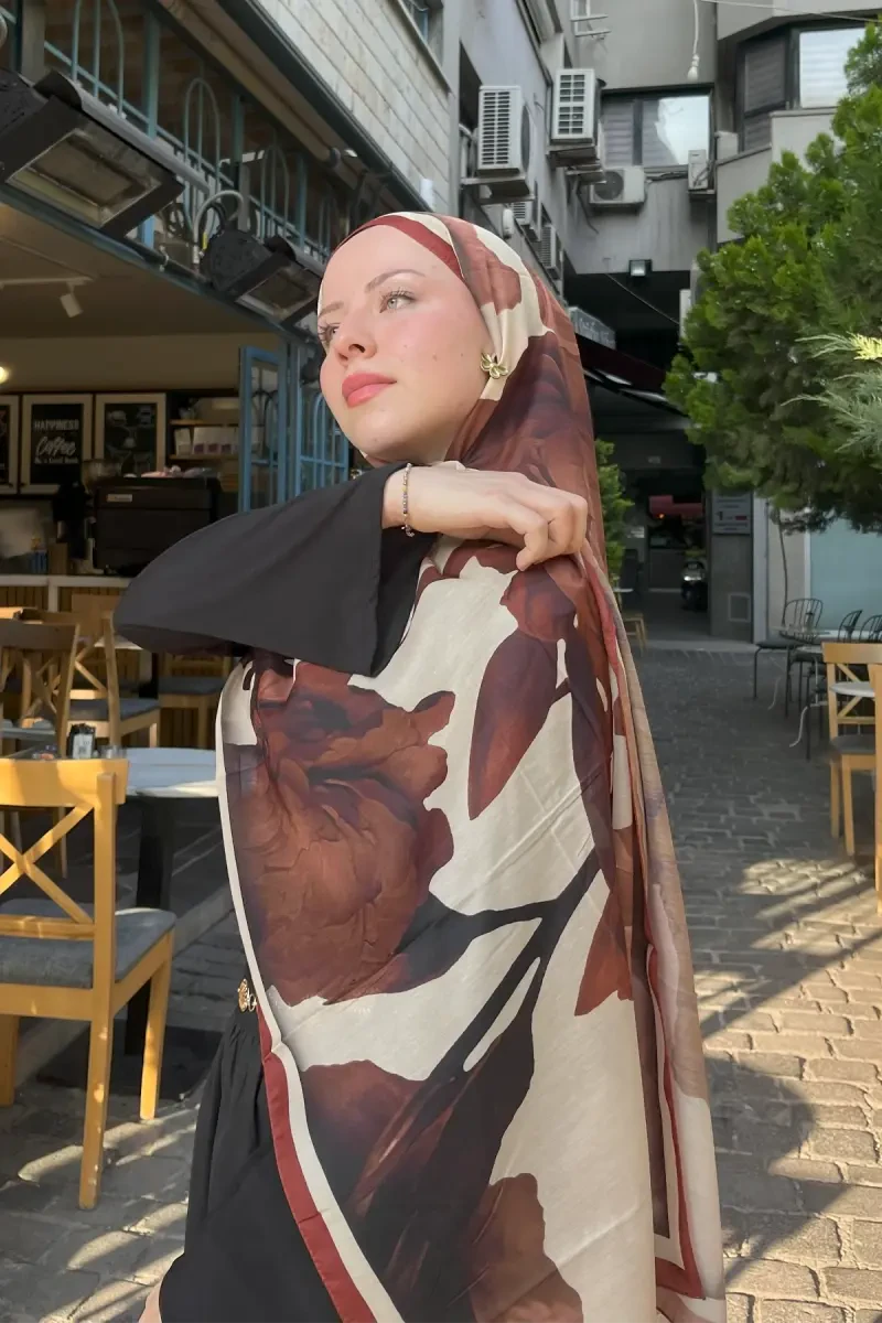 Lotus Soft Şal - Kremit