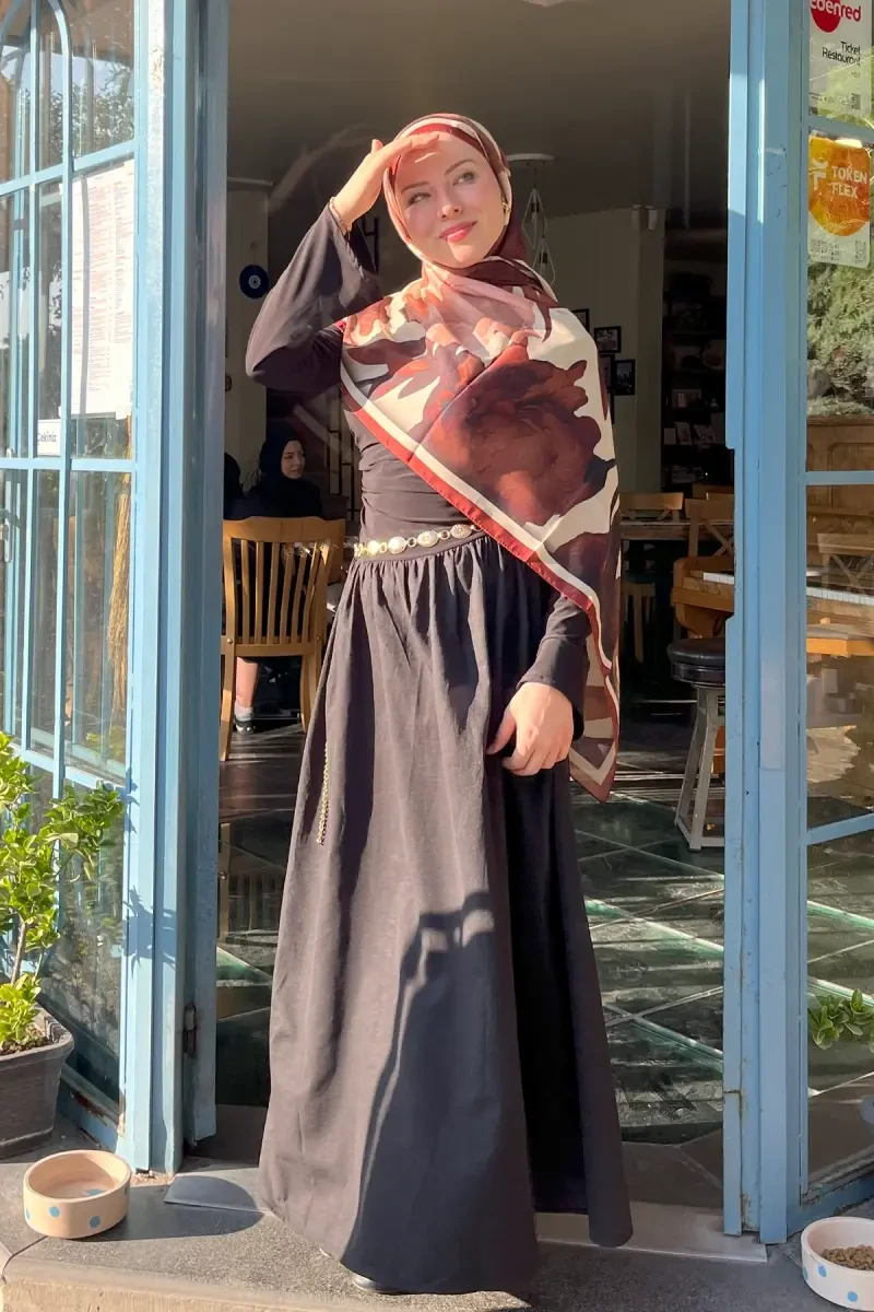 Lotus Soft Şal - Kremit