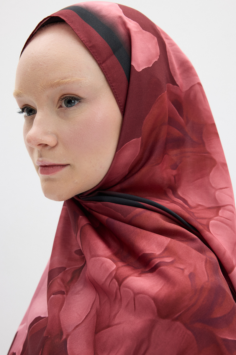 Lotus Soft Şal - Cherry