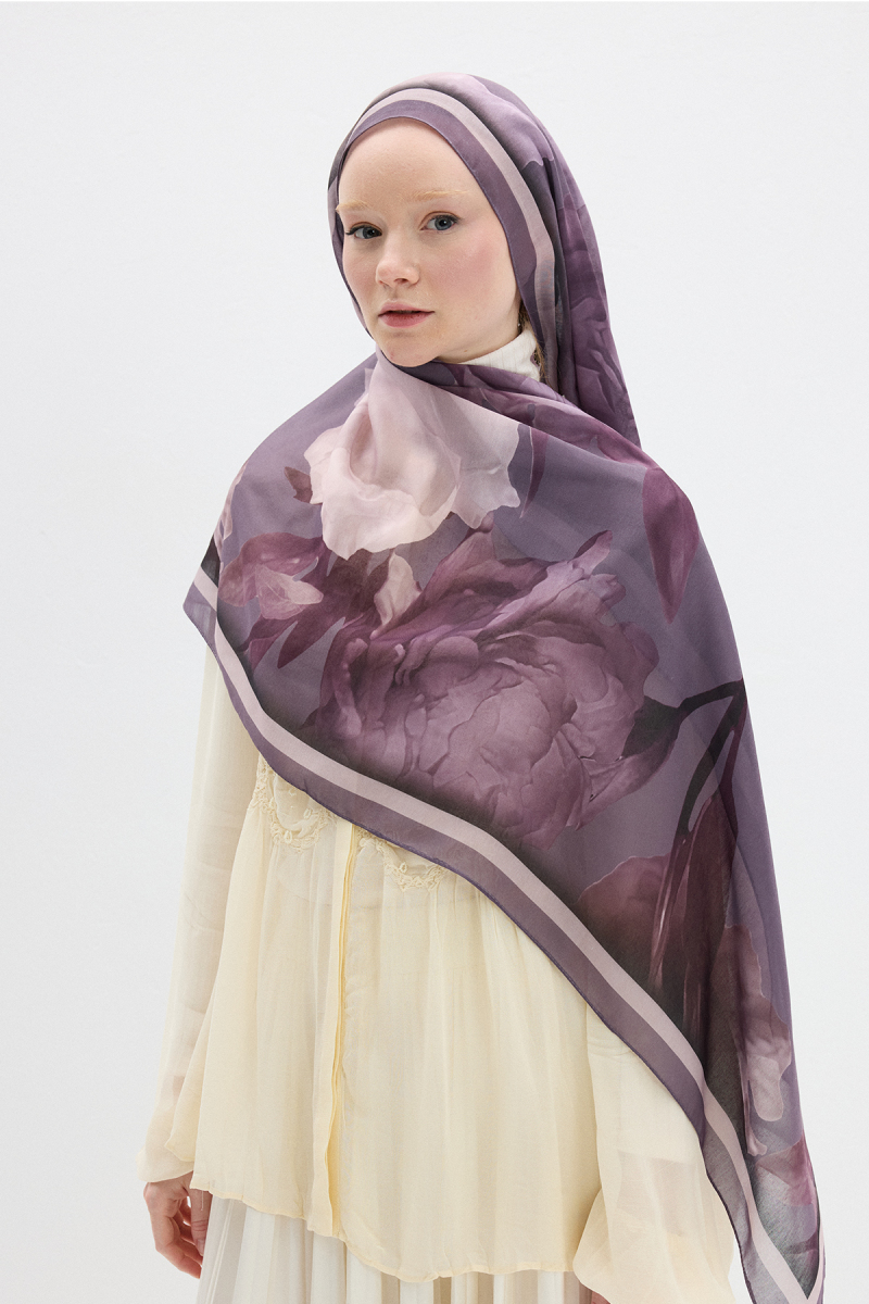 Lotus Soft Şal - Lavanta