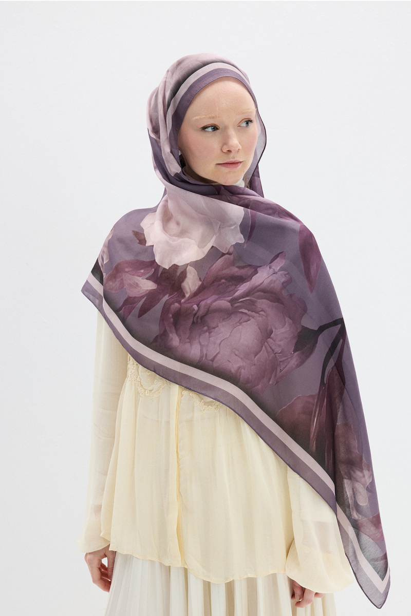 Lotus Soft Şal - Lavanta