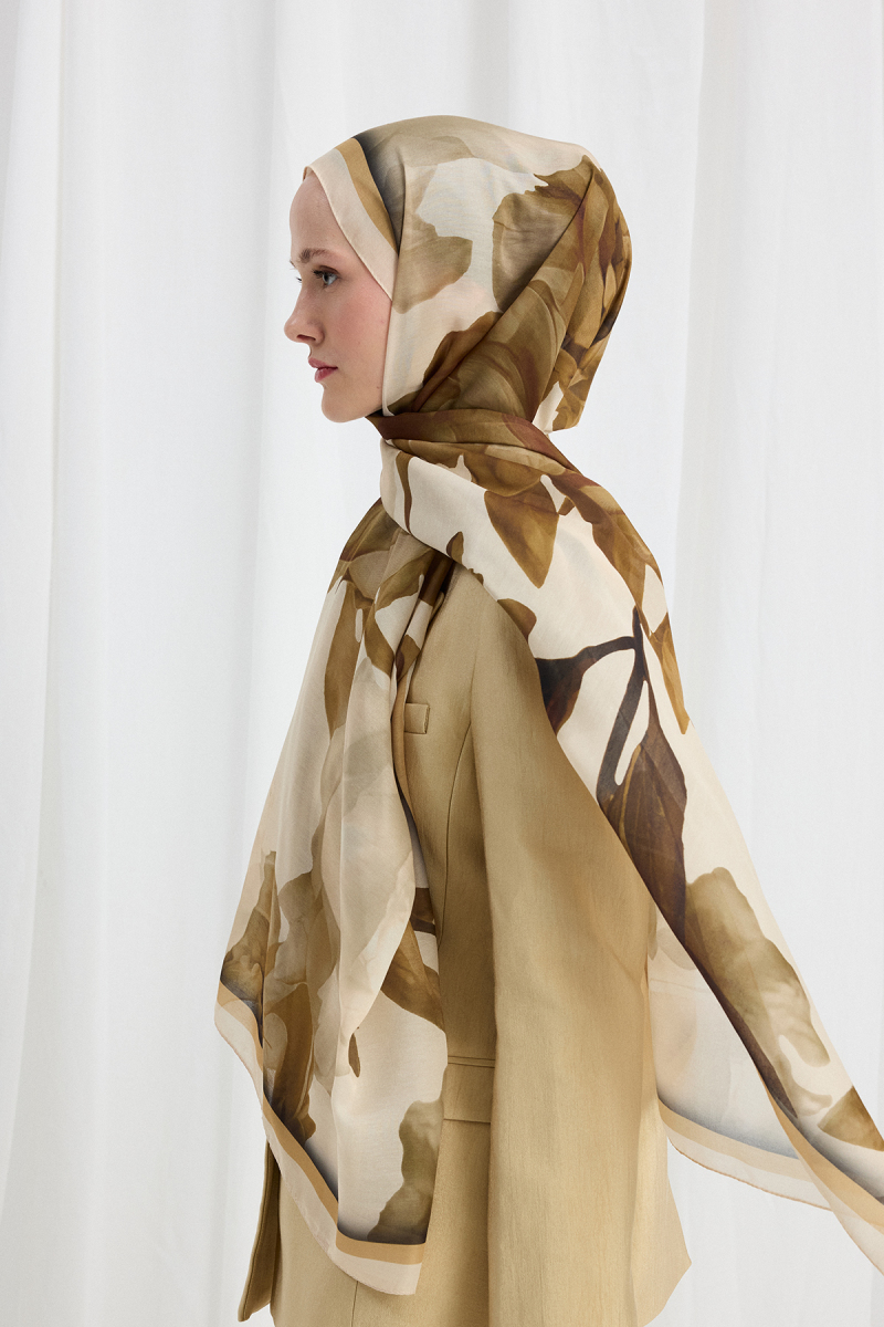 Lotus Soft Şal - Tereyağı Sarısı