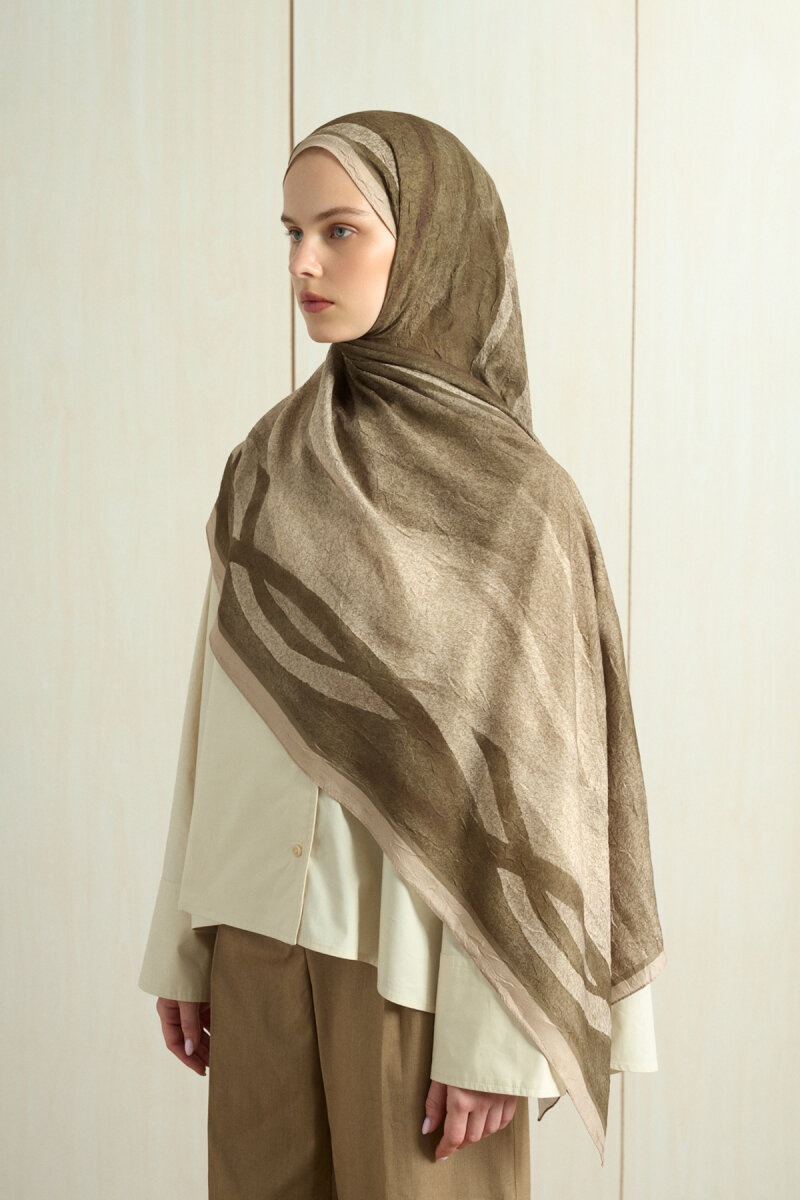 Meyus Kraş Şal - Olive