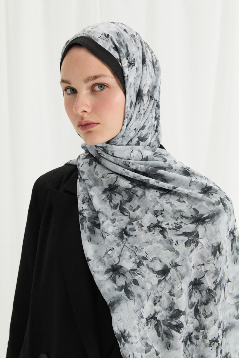 Olivia Kraş Şal - Siyah