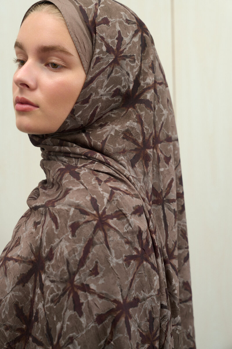 Vetra Kraş Şal - Vizon