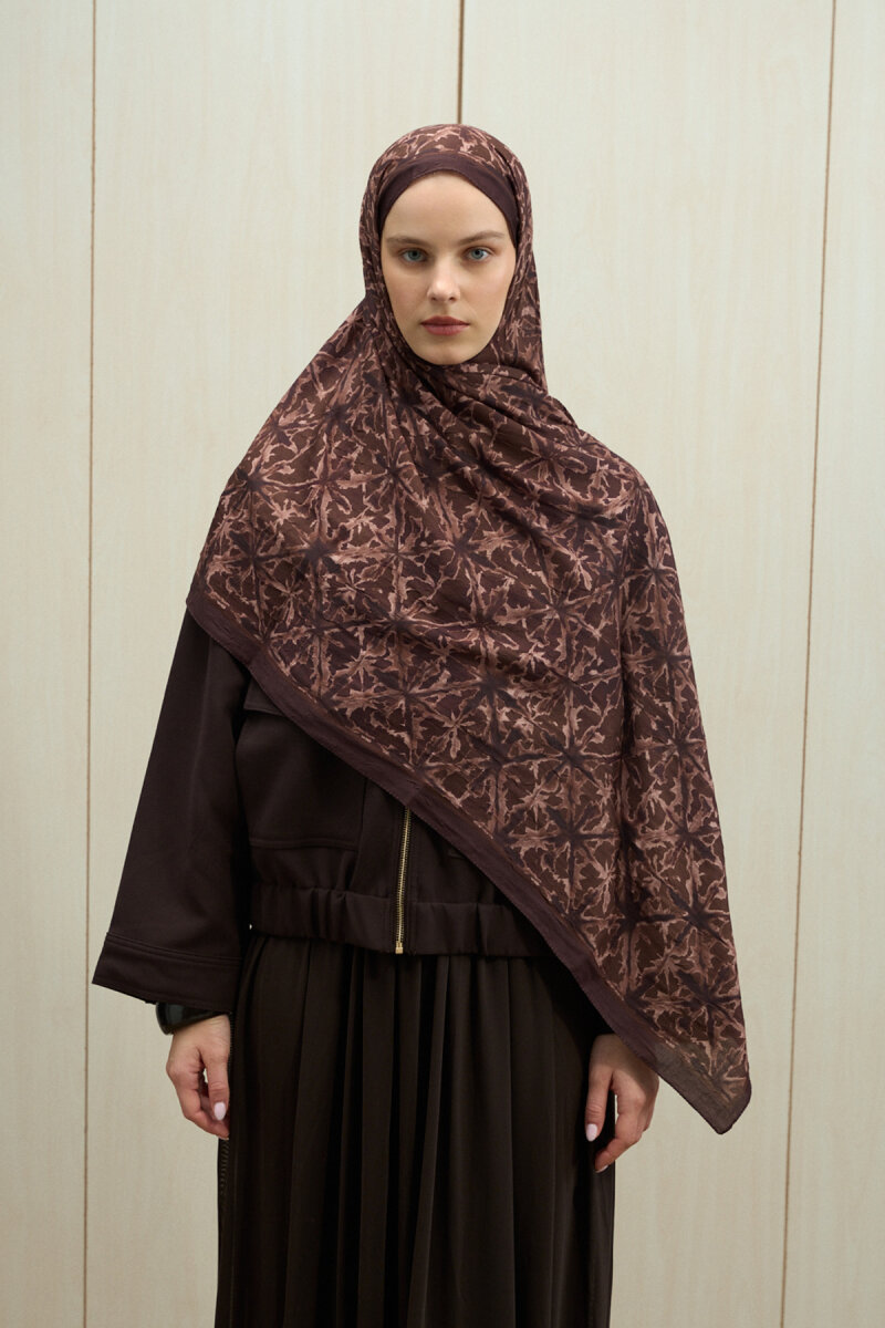 Vetra Kraş Şal - Pudra