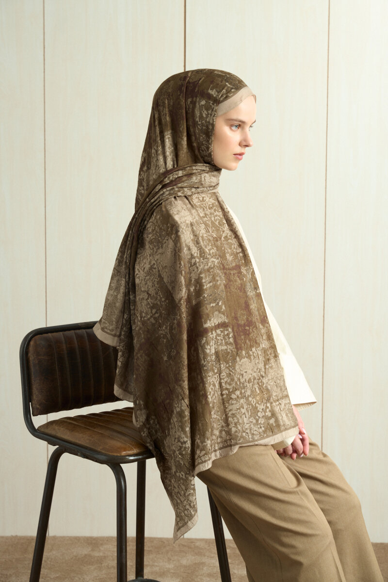 Mahzel Kraş Şal - Haki