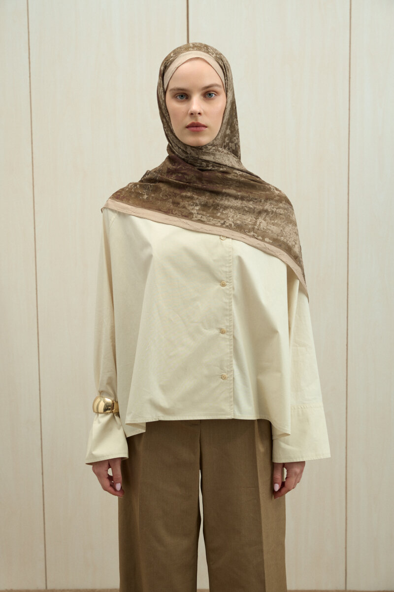 Mahzel Kraş Şal - Haki