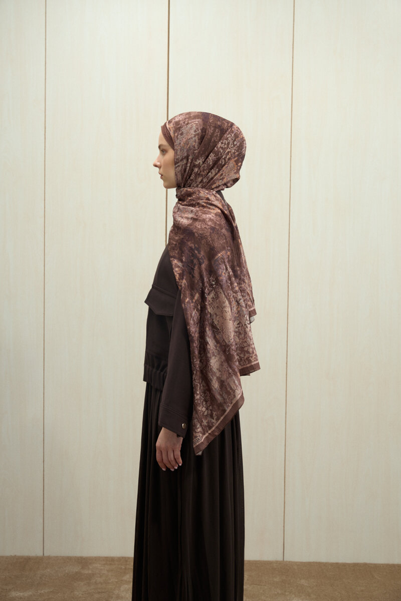 Mahzel Kraş Şal - Mocha