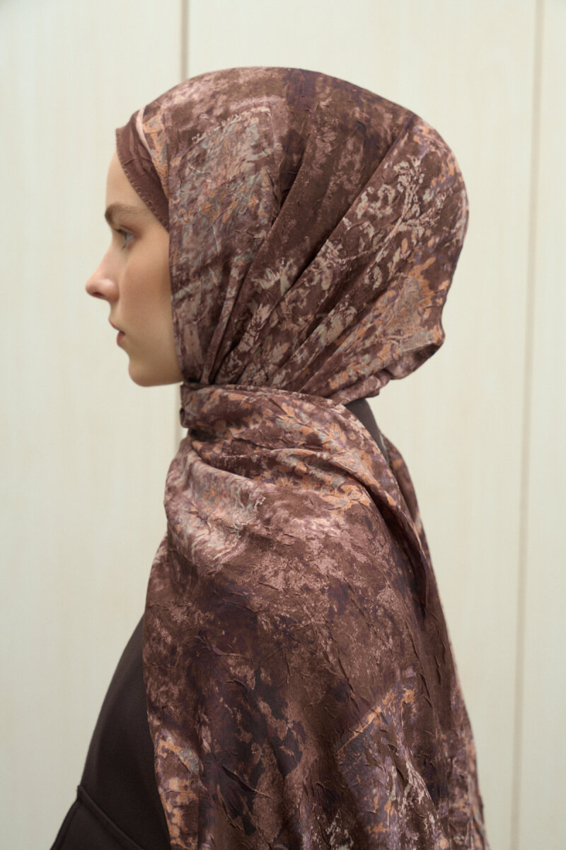 Mahzel Kraş Şal - Mocha