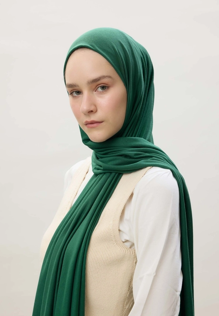 Penye Şal - Zümrüt