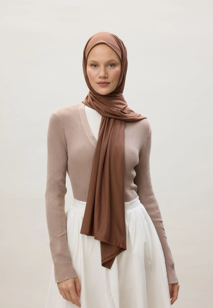 Penye Şal - Acı Kahve