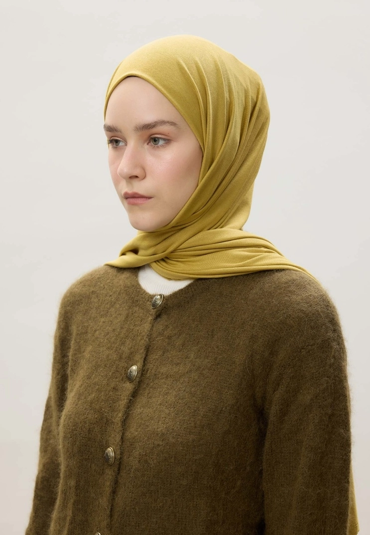 Penye Şal - Tatlı Sarı