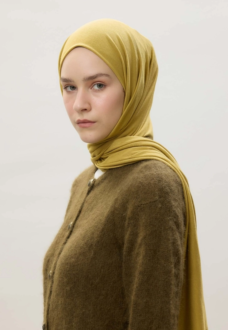 Penye Şal - Tatlı Sarı