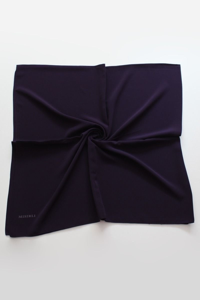 140x140 Mısırlı Medine İpeği Eşarp - Mor