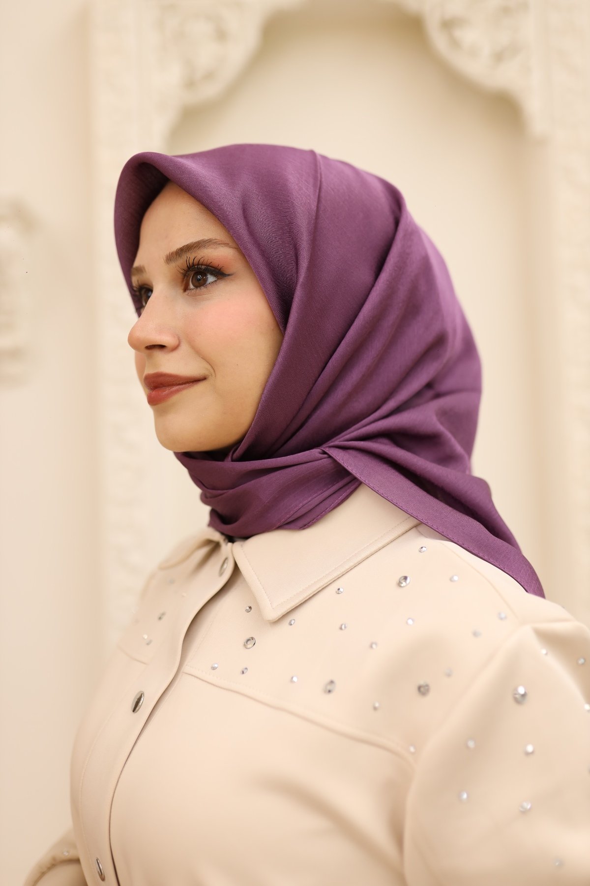 Jan Jan Eşarp - Erguvan