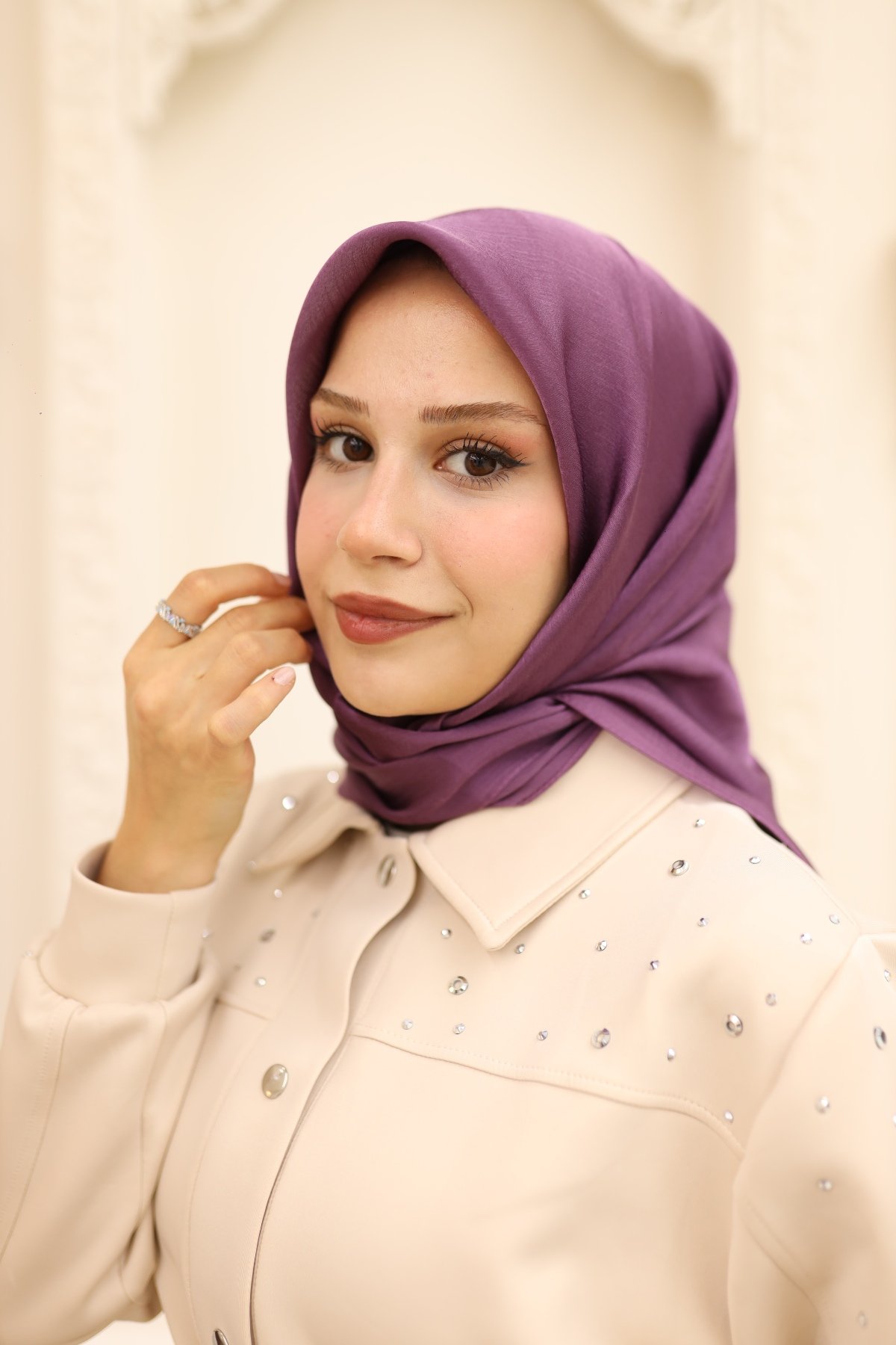 Jan Jan Eşarp - Erguvan