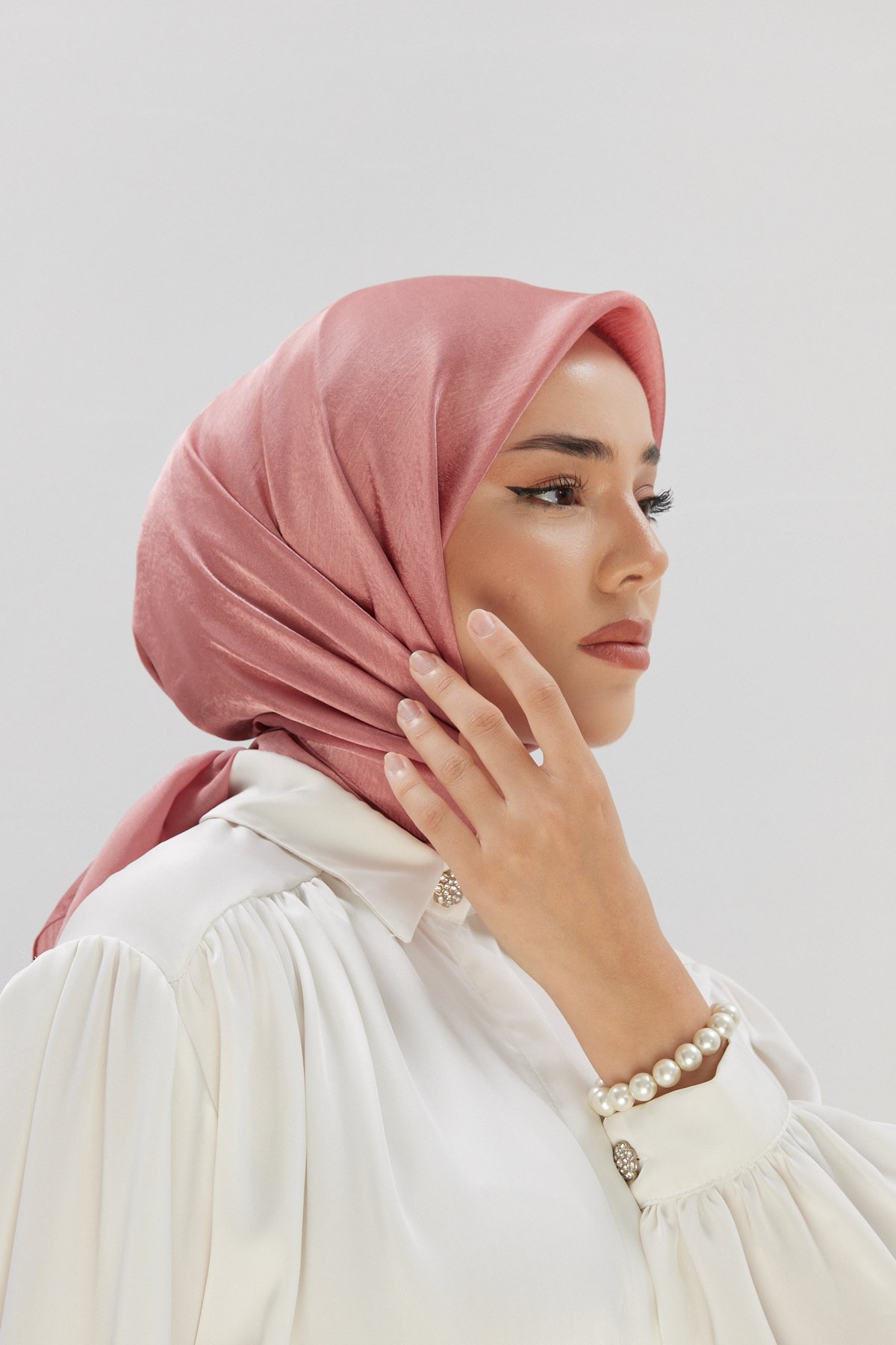 Jan Jan Eşarp - Şeker Pembe