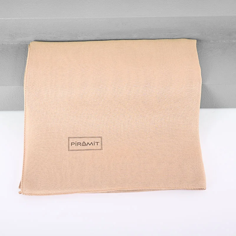 Düz Kehribar Eşarp - Gold