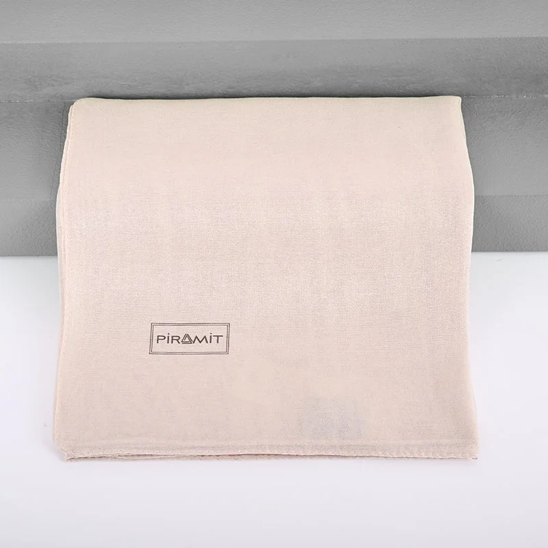 Düz Kehribar Eşarp - Bej