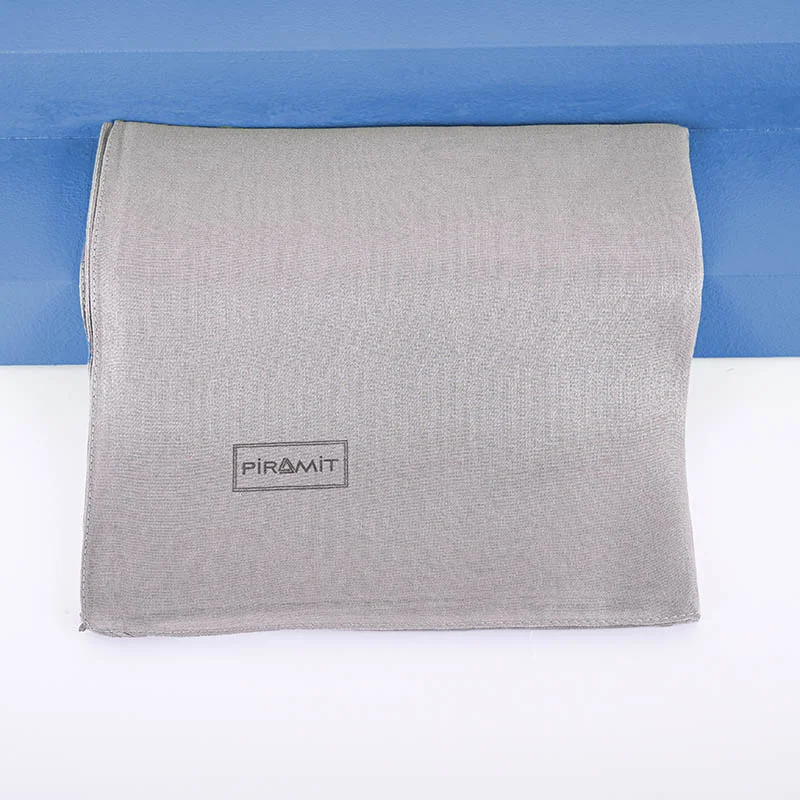 Düz Kehribar Eşarp - Kül grisi