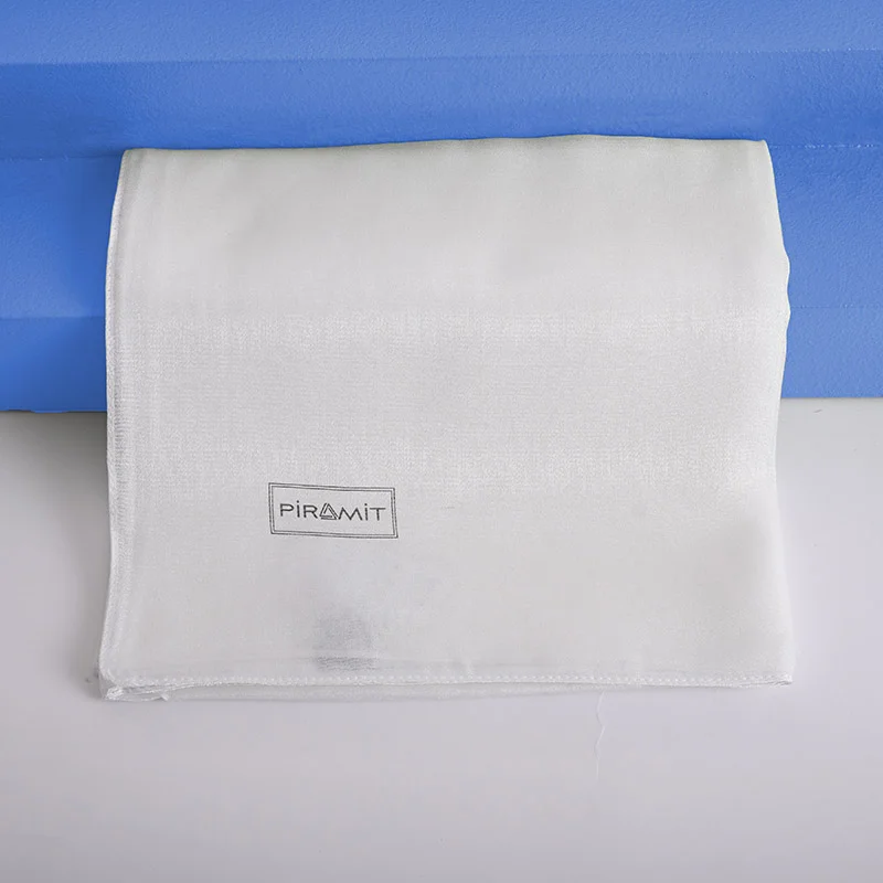 Düz Kehribar Eşarp - Beyaz