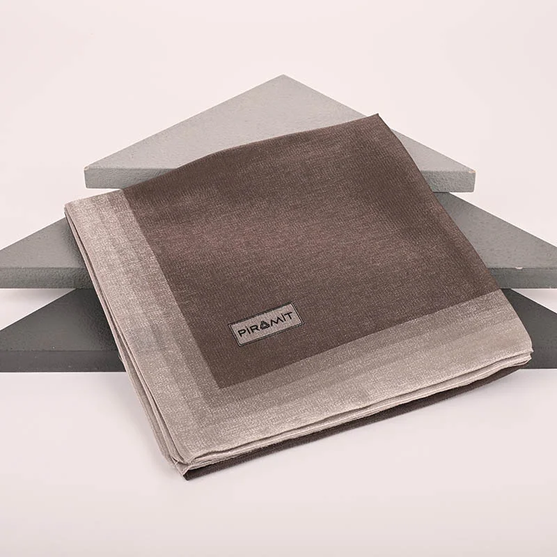 Çizgili Kehribar Eşarp - Açık Soft Mürdüm