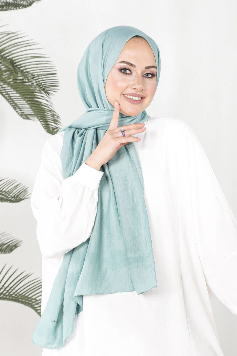 Minti Yeşili Amor Şal - Minti Yeşili