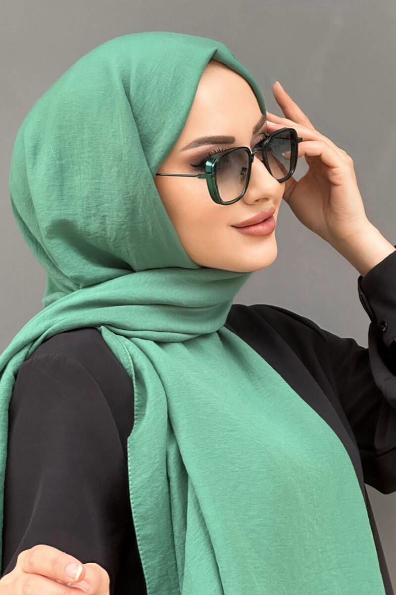 Çim Yeşili Amor Şal - Çim Yeşili