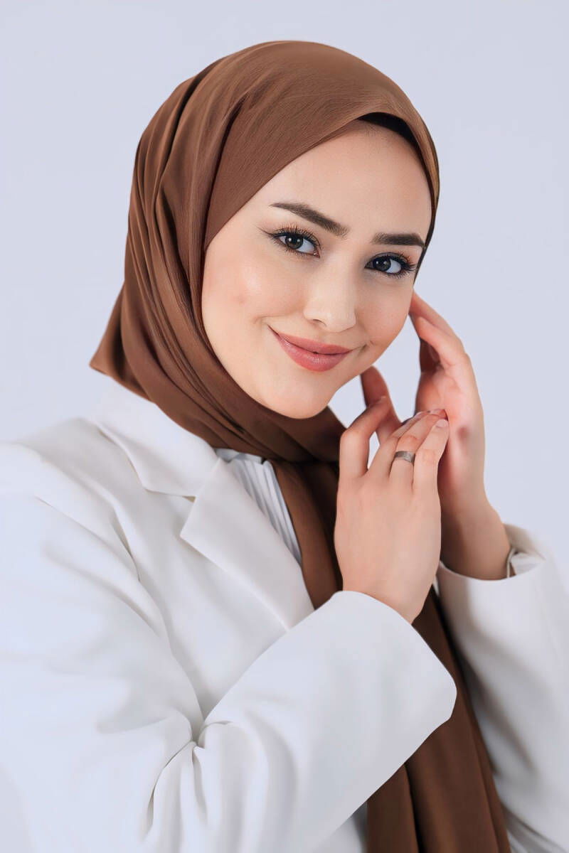 Kahve Asya Şal - Kahve