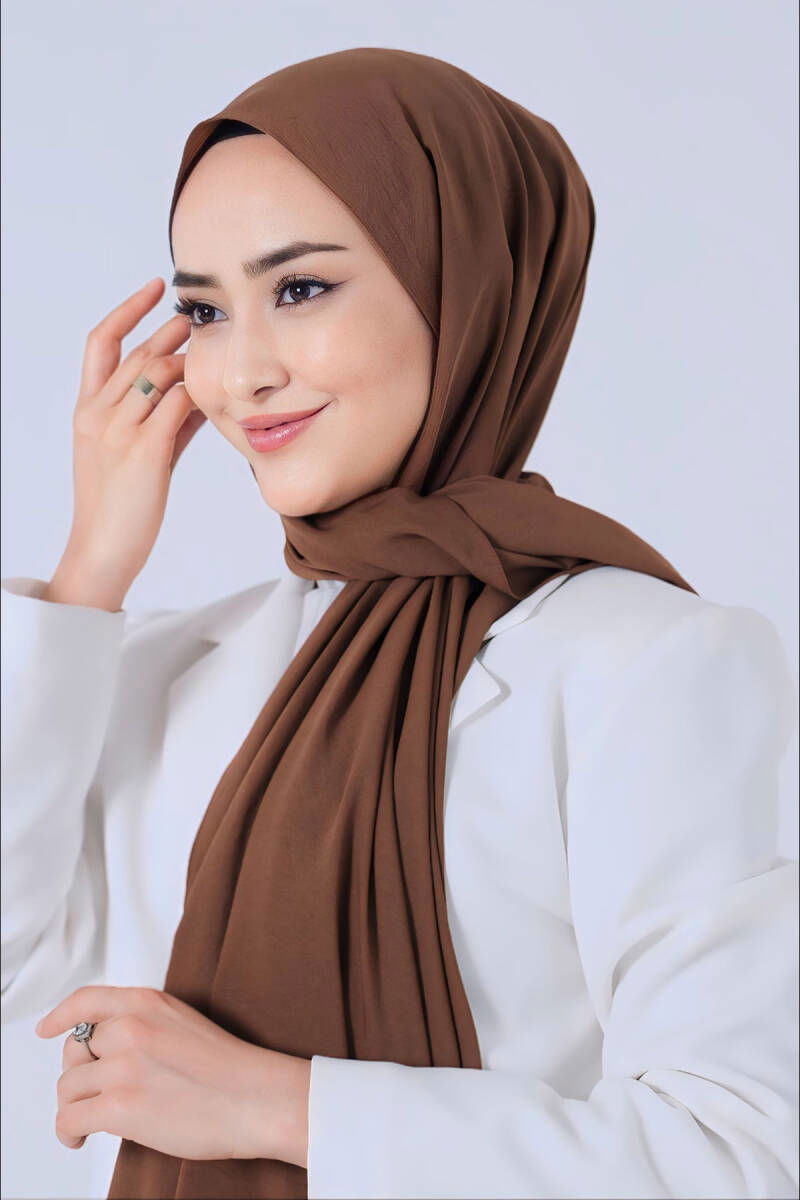 Kahve Asya Şal - Kahve