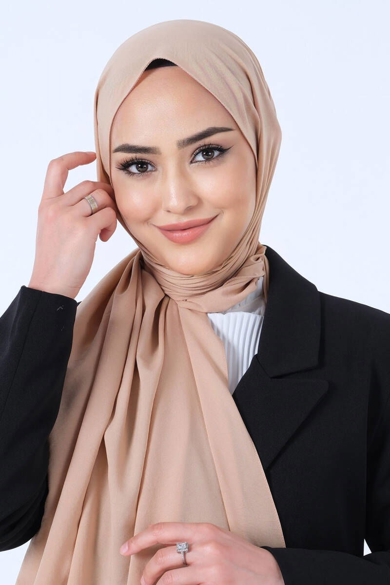 Sütlü Kahve Asya Şal - Sütlü Kahve