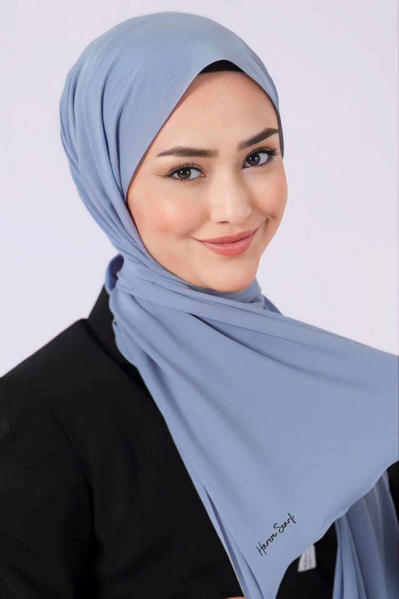 Kot Mavi Asya Şal - Kot Mavi