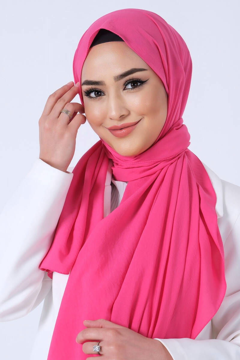 Açık Fuşya Asya Şal - Açık Fuşya