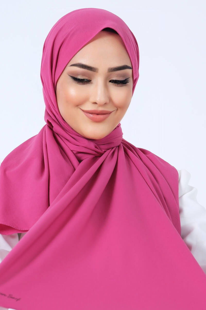 Fuşya Asya Şal - Fuşya