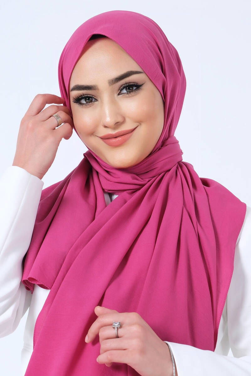 Fuşya Asya Şal - Fuşya