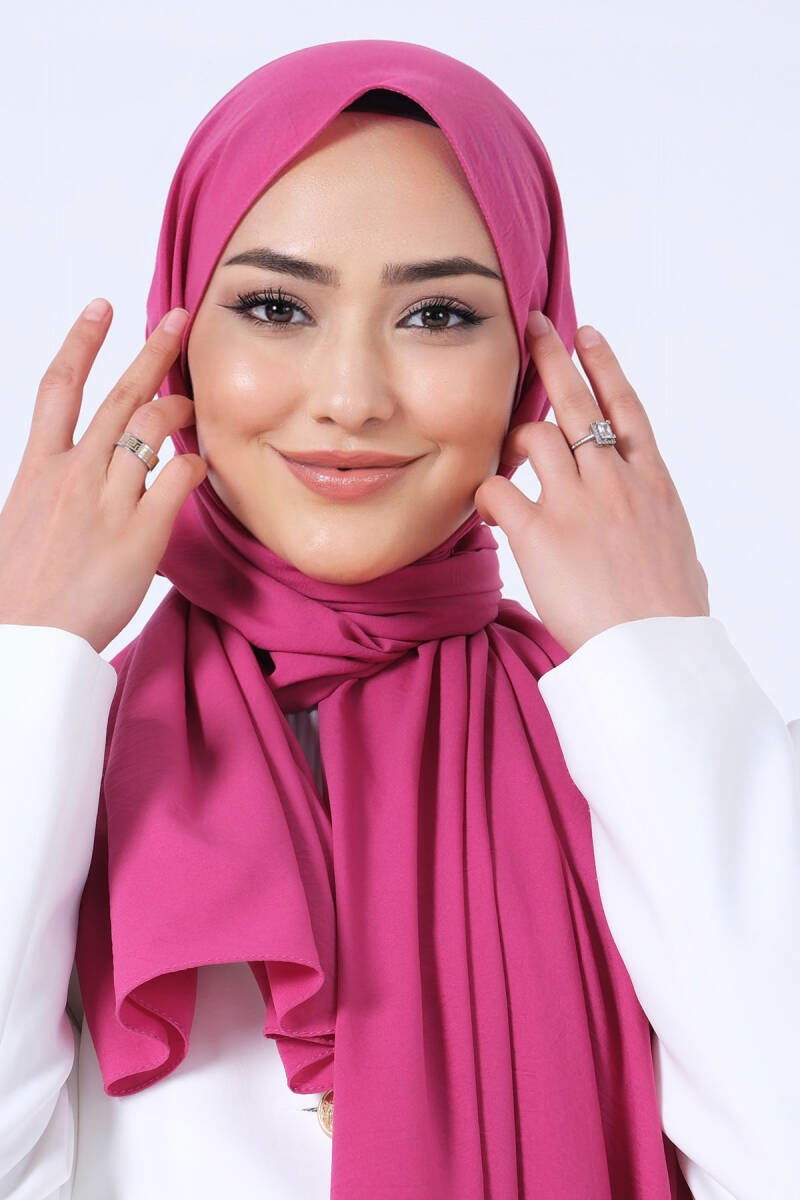 Fuşya Asya Şal - Fuşya