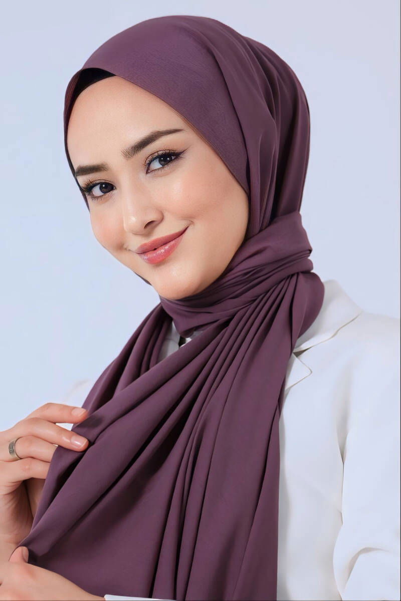 Mürdüm Asya Şal - Mürdüm