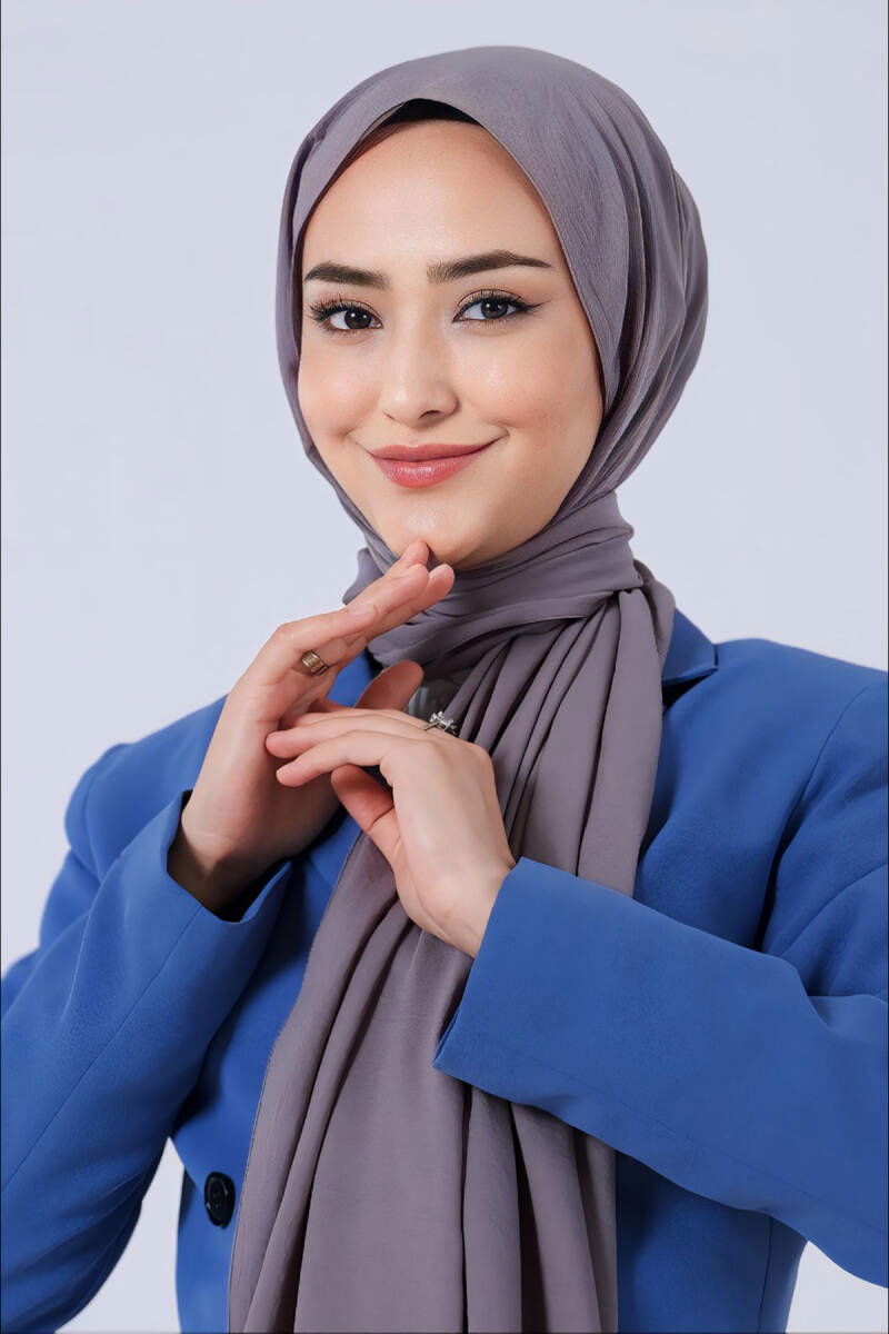 Füme Asya Şal - Füme