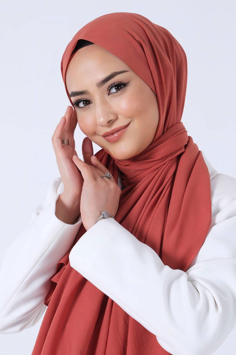 Kiremit Asya Şal - Kiremit