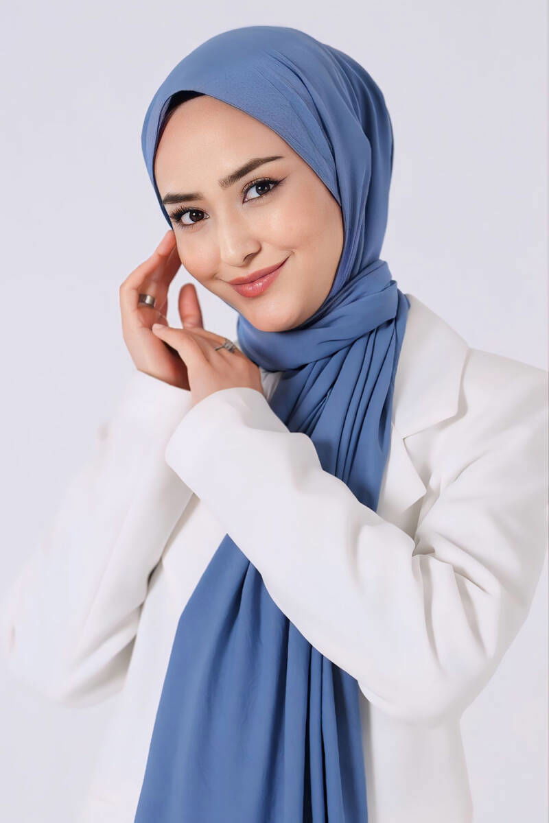 İndigo Asya Şal - İndigo