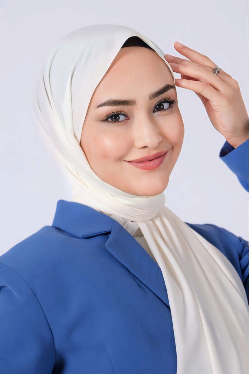 Ekru Asya Şal - Ekru