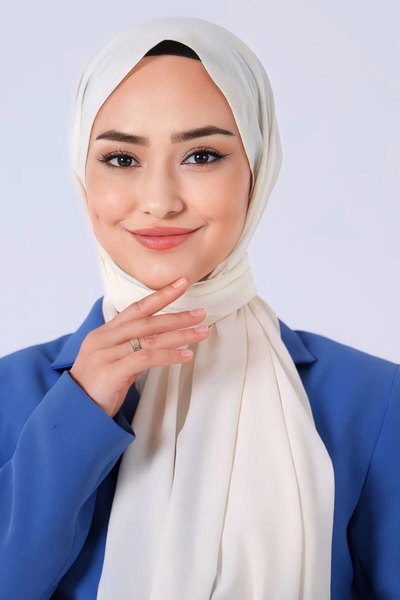Ekru Asya Şal - Ekru