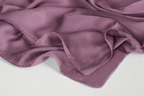 Çift Kat Jan Jan Abiye Şal - Mat Gül Kurusu