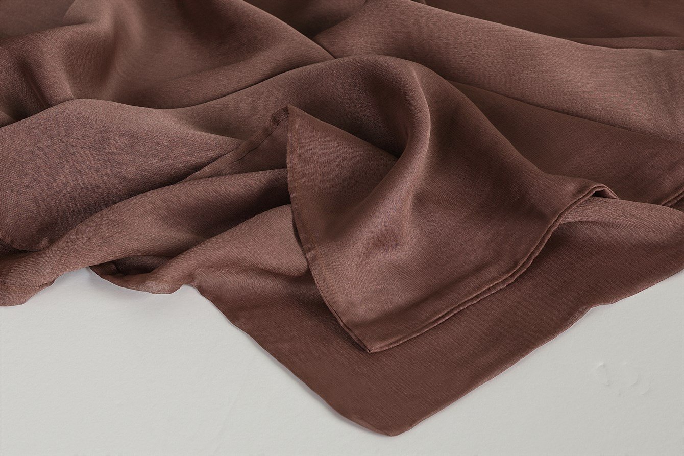 Çift Kat Jan Jan Abiye Şal - Camel