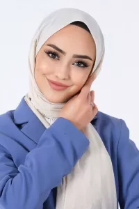 İnci Krem Asya Şal