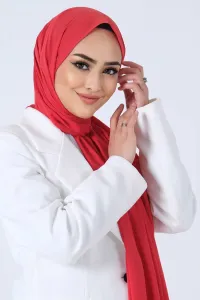 Kırmızı Asya Şal